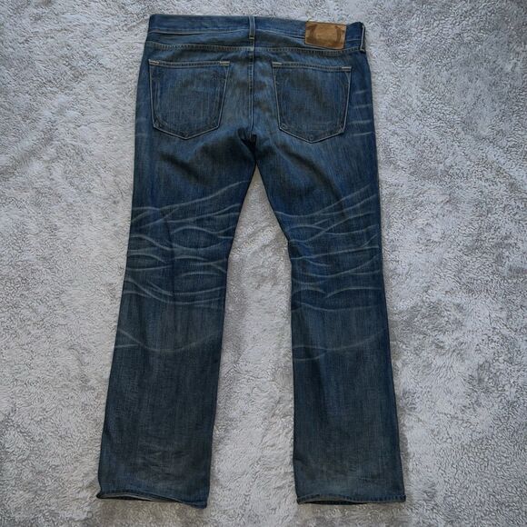 True Religion Men’s Bobby Snake Eye Straight Jeans Sad Gridiron 38X34 M24P61M65 - Picture 5 of 7